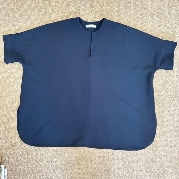 Oak + Fort Tunic Blouse Navy – XS - Picture 7 of 10